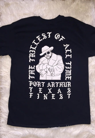 I Feel Like Pimp C The Trillest of All Time T-shirt Back 